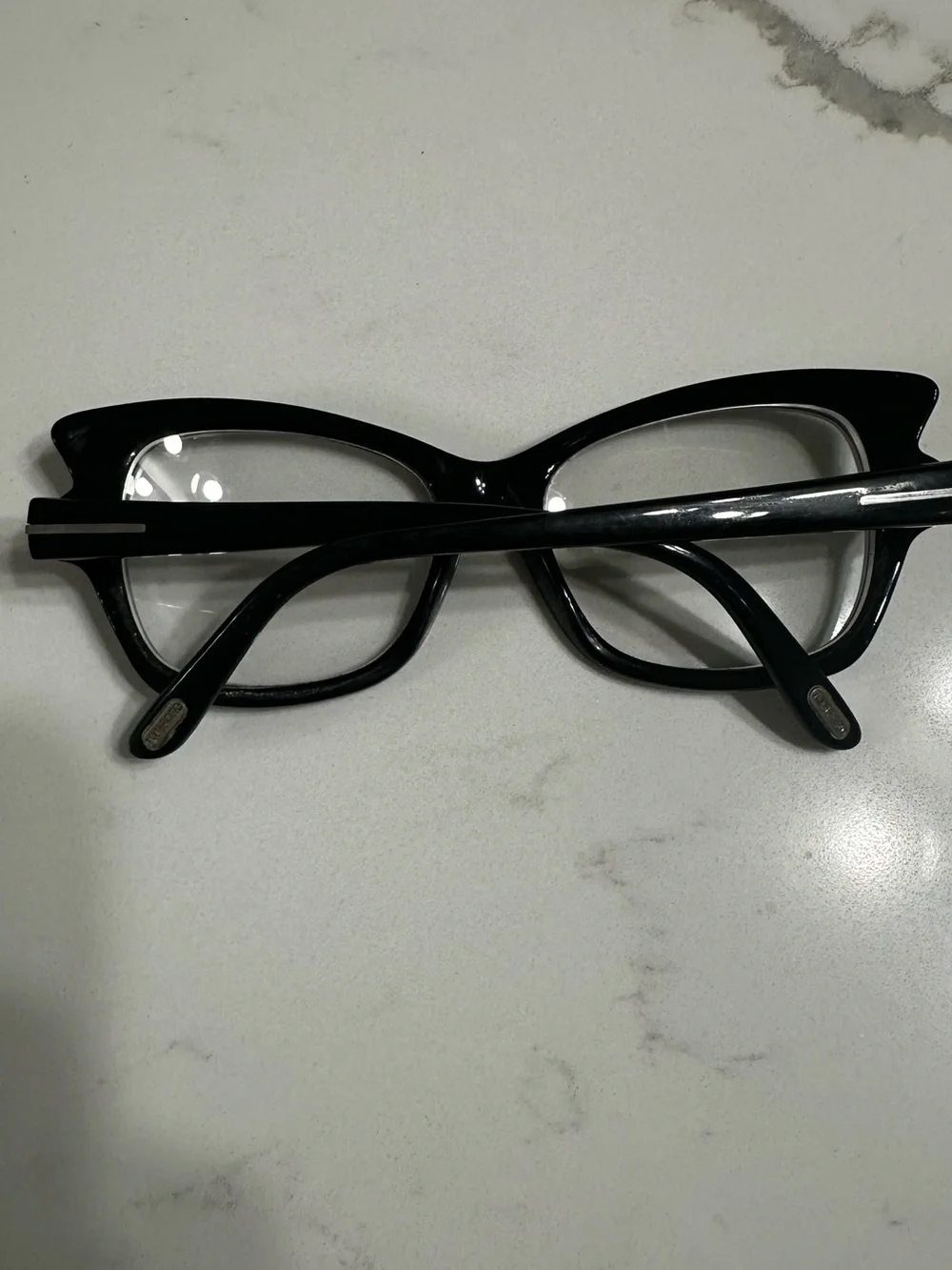 Tom Ford Black Cat-Eye Women's Glasses